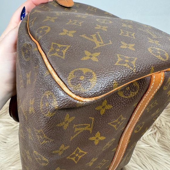 Authentic Rare 1960’s Louis Vuitton Monogram Speedy 30 Handbag Collectible - Picture 10 of 15